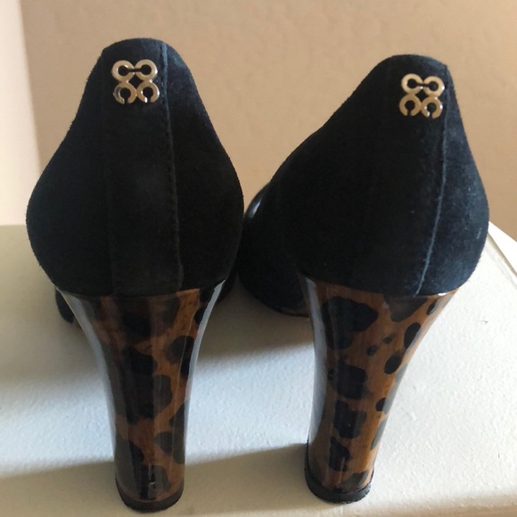Coach leopard heel shoes size 5.5 - Picture 3 of 7